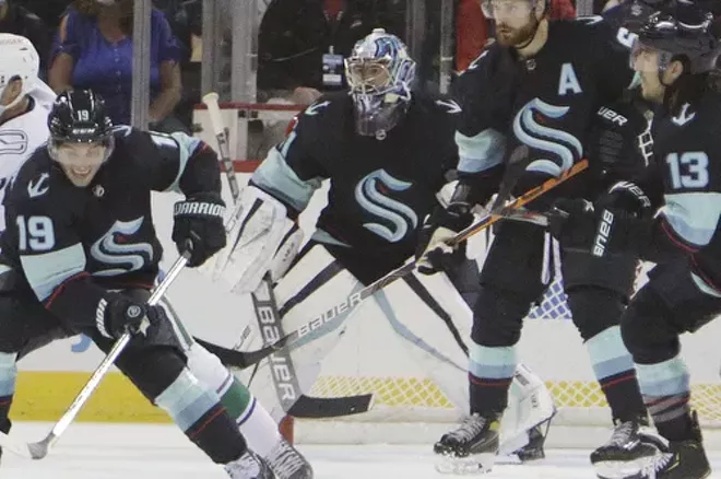 Image: Vancouver Canucks vs. Seattle Kraken Hockey 9/26/21