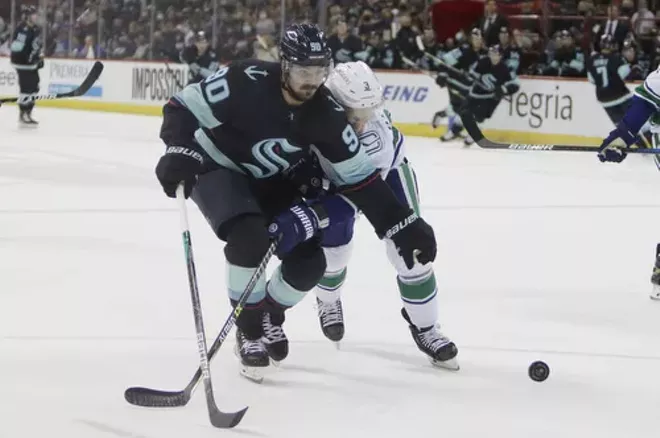 Image: Vancouver Canucks vs. Seattle Kraken Hockey 9/26/21
