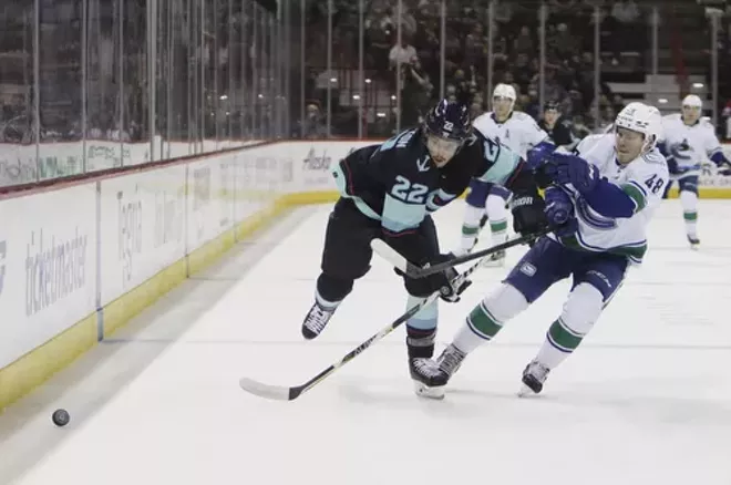 Image: Vancouver Canucks vs. Seattle Kraken Hockey 9/26/21