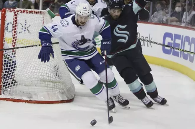Image: Vancouver Canucks vs. Seattle Kraken Hockey 9/26/21
