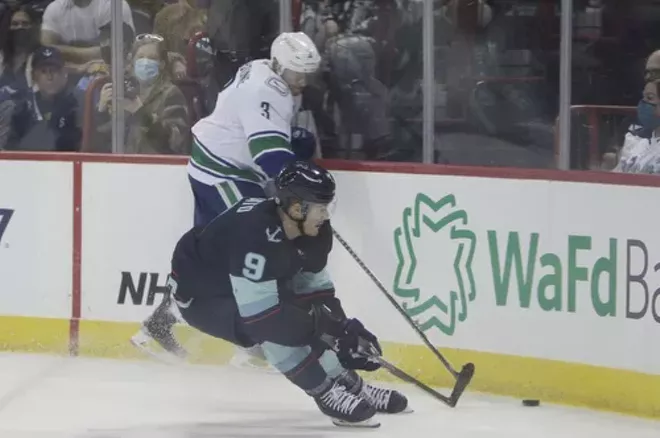 Image: Vancouver Canucks vs. Seattle Kraken Hockey 9/26/21