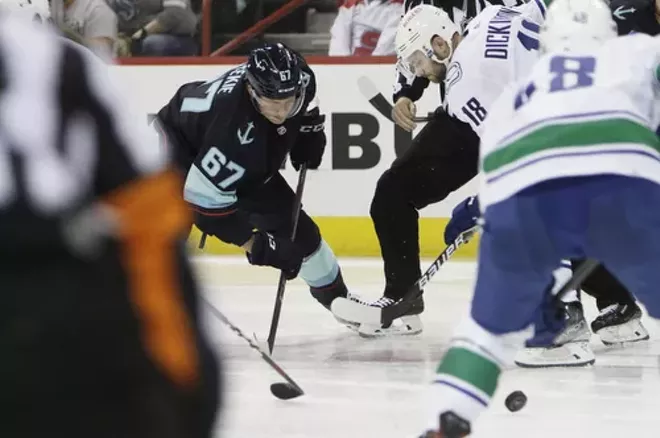 Image: Vancouver Canucks vs. Seattle Kraken Hockey 9/26/21