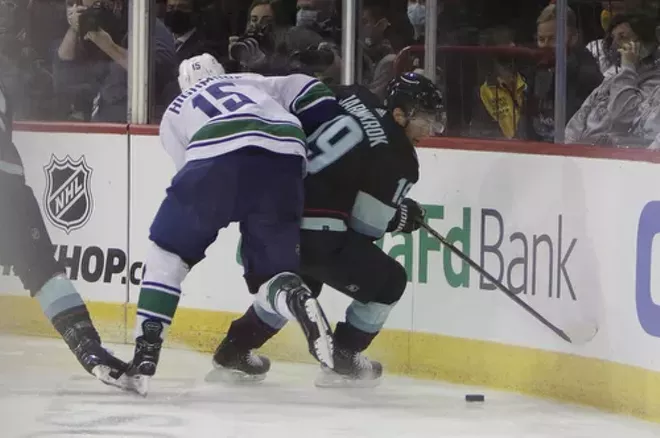 Image: Vancouver Canucks vs. Seattle Kraken Hockey 9/26/21