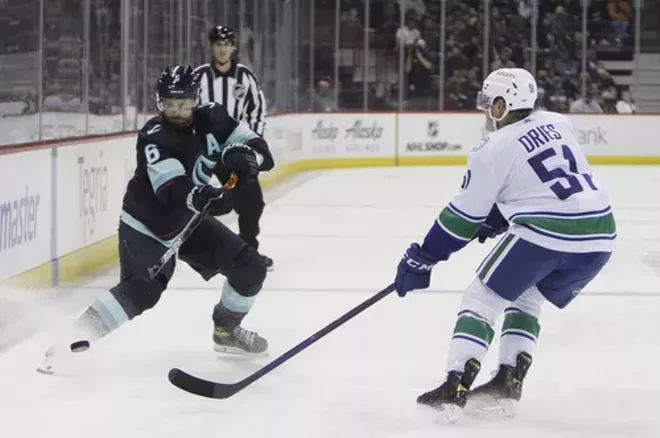 Image: Vancouver Canucks vs. Seattle Kraken Hockey 9/26/21