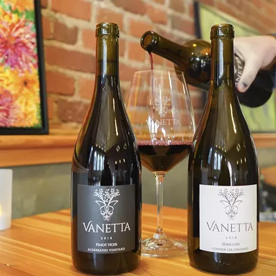 Image: Vanetta Winery at the Loft is a tribute to the owner's past even as he looks to the future