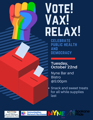 Image: Vote, Vax and Relax