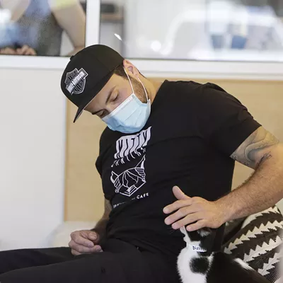 Image: We make a visit to Kitty Cantina, Spokane's first cat cafe