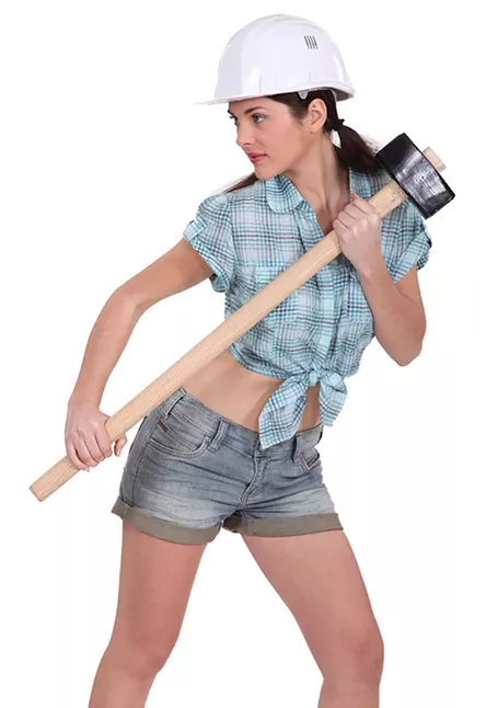 What stock images say about women and feminism