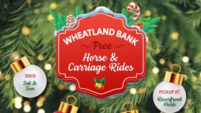 Image: Wheatland Bank Free Horse & Carriage Rides