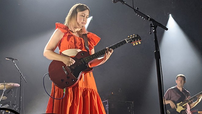 Image: Wilco and Sleater-Kinney at First Interstate Center for the Arts on Aug. 5, 2021