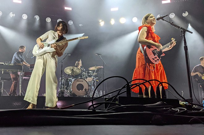 Image: Wilco and Sleater-Kinney at First Interstate Center for the Arts on Aug. 5, 2021