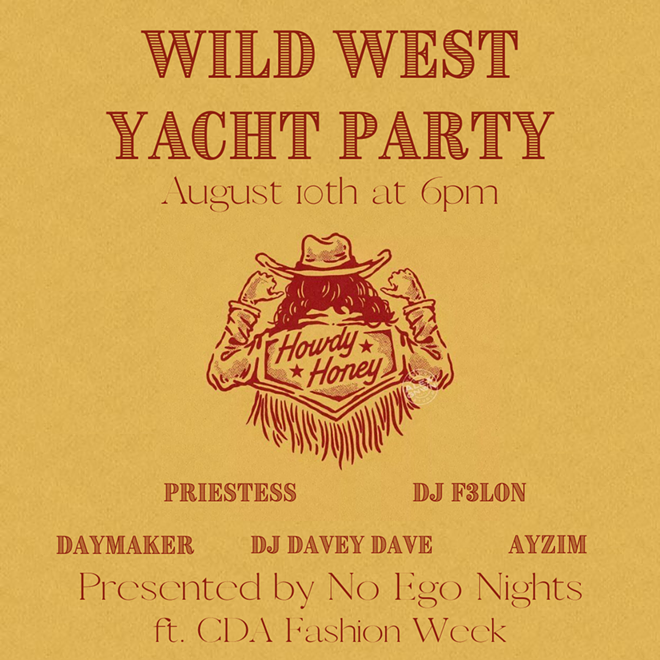 Wild West Yacht Party