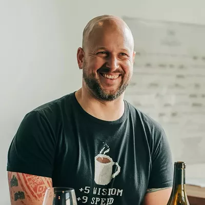 Image: Steve Wells, Director of Awesomeness, Time & Direction Winery