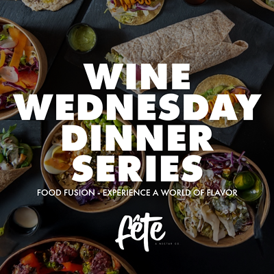 Image: Wine Wednesday Dinner Series