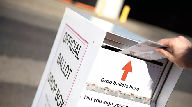 Image: With much of America voting by mail, what might follow in the days after election night?