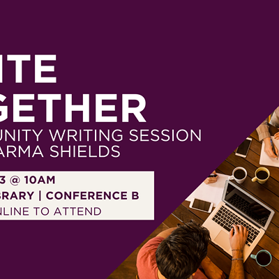 Write Together: A Community Writing Session