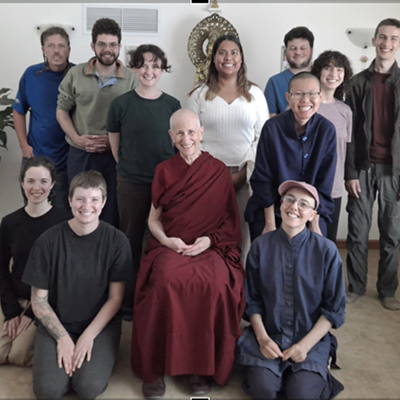 Image: Young Adults Explore Buddhism