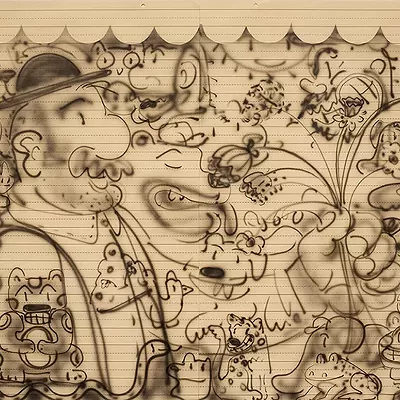 Image: Jeffry Mitchell, Pullman! Pullman!, 2019