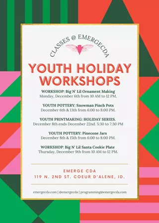 Image: Youth Holiday Workshops