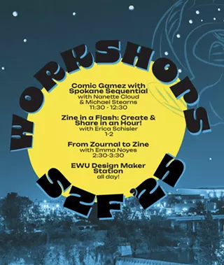 Image: Zine in a Flash: Create & Share in an Hour! - A Spokane Zine Fest Workshop